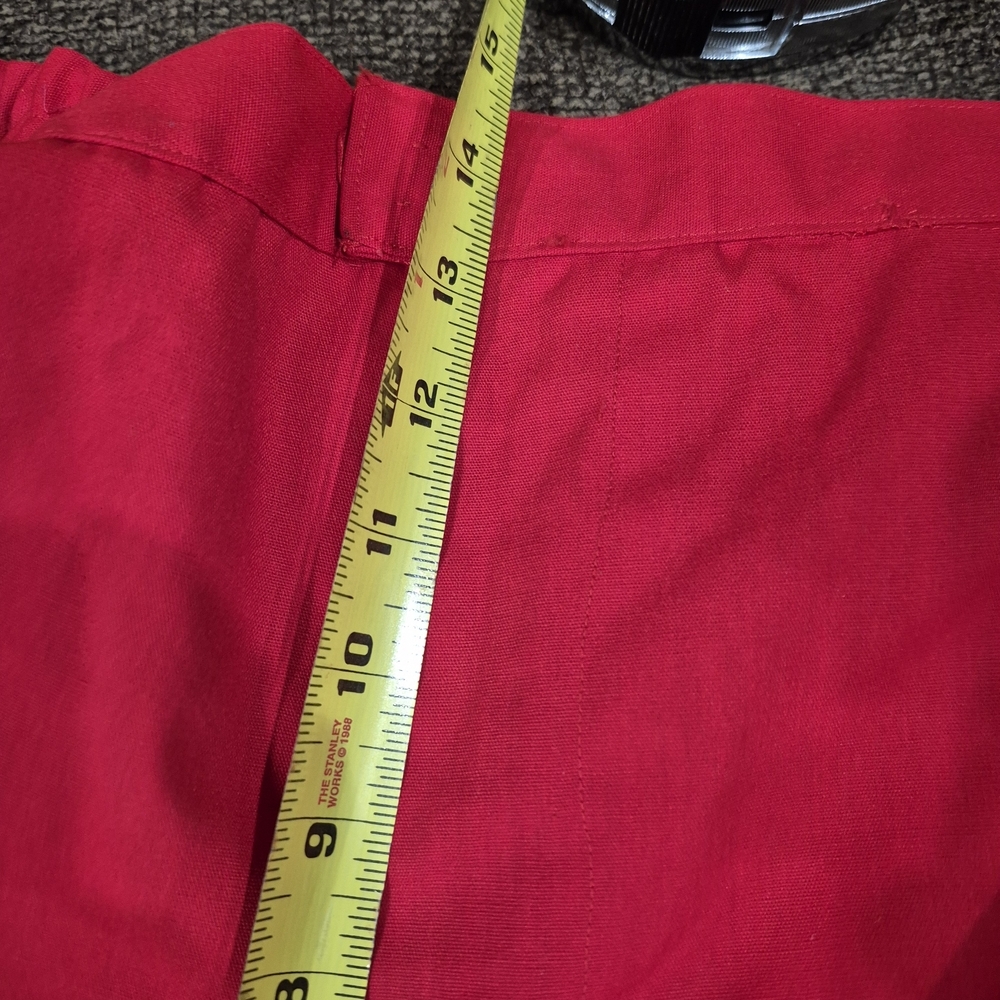Red Embroidered Women's Pants & Jumpsuit Set - Picture 13 of 15